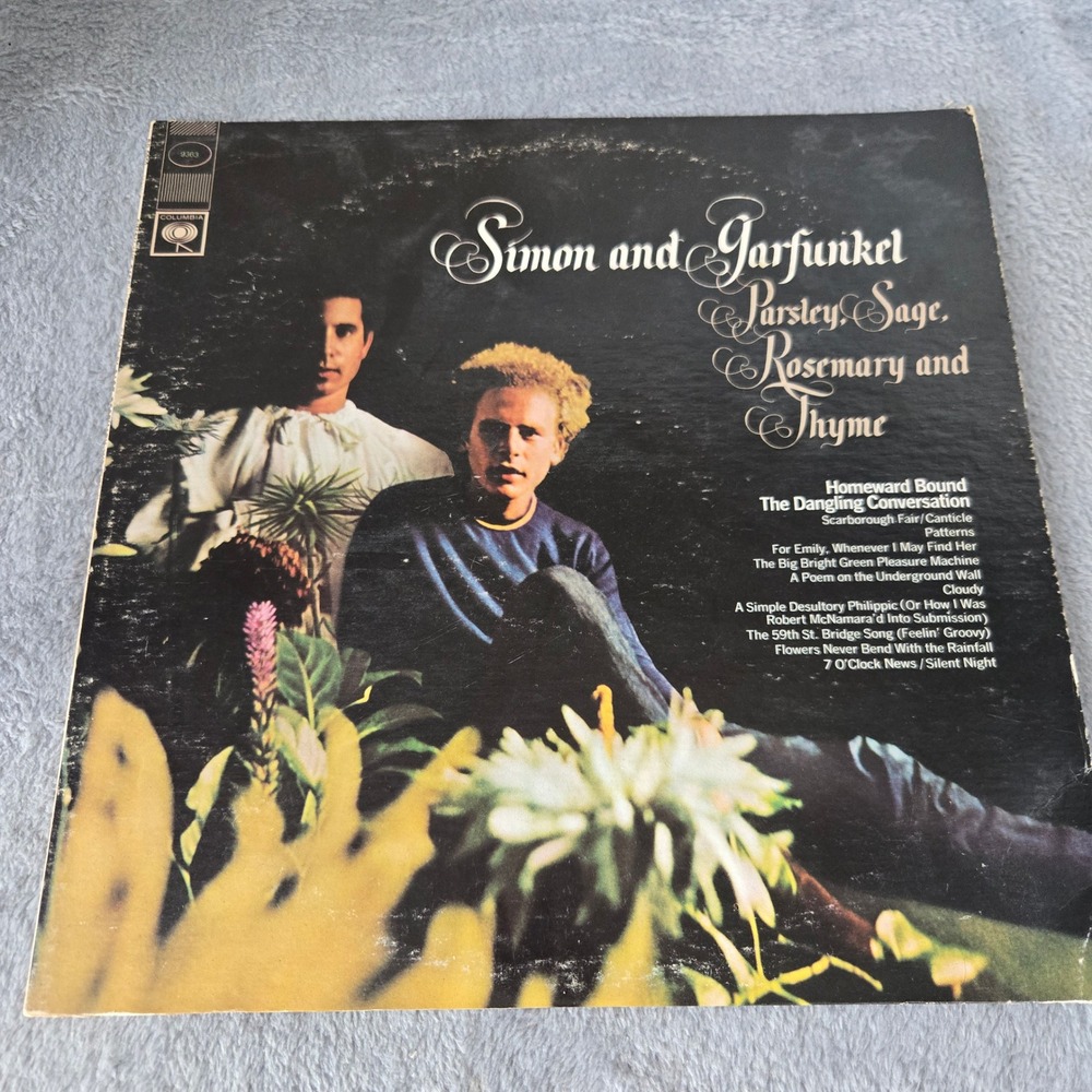 Simon and Garfunkel Parsley Sage Rosemary and Thyme Vinyl LP Columbia PC 9383